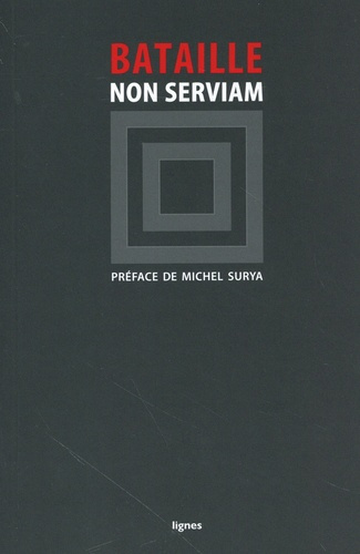 Emprunter Non serviam livre