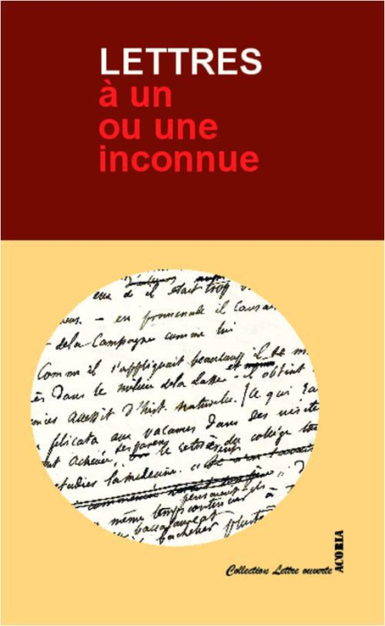 Emprunter Lettres à un ou une inconnue livre