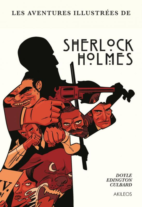 Emprunter Une histoire illustrée de Sherlock Holmes L'intégrale : Une Etude en rouge ; Le Signe des quatre ; L livre