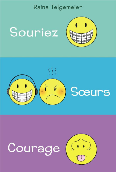 Emprunter Coffret en 3 volumes : Souriez ; Soeurs ; Courage livre