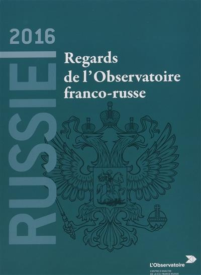 Emprunter Russie 2016. Regards de l'Observatoire franco-russe livre