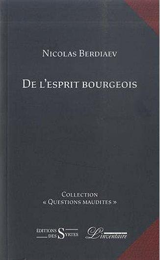 Emprunter De l'Esprit Bourgeois livre