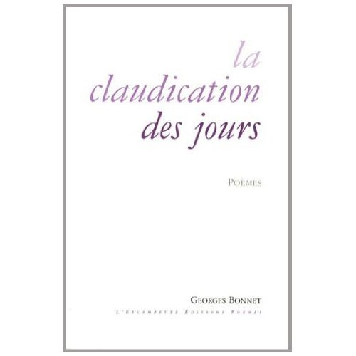 Emprunter La claudication des jours livre