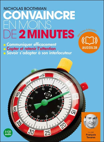 Emprunter Convaincre en moins de 2 minutes. Avec 3 CD audio livre