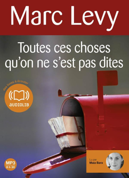 Emprunter Toutes ces choses qu'on ne s'est pas dites. CD MP3 livre