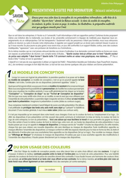 Emprunter Présentation assistée par ordinateur. Règles générales livre