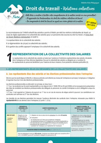 Emprunter Droit du travail. Relations collectives, 2e édition livre
