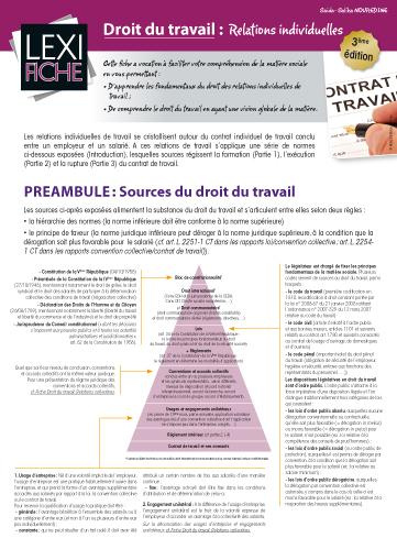 Emprunter Droit du travail. Relations individuelles, 3e édition livre