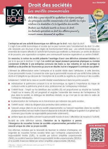 Emprunter Droit des sociétés. Les sociétés commerciales, 2e édition livre