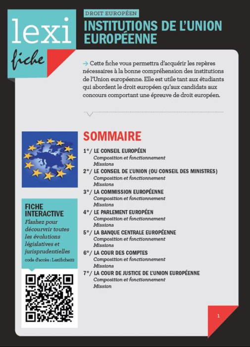 Emprunter Droit européen. Les institutions de l'Union européenne livre