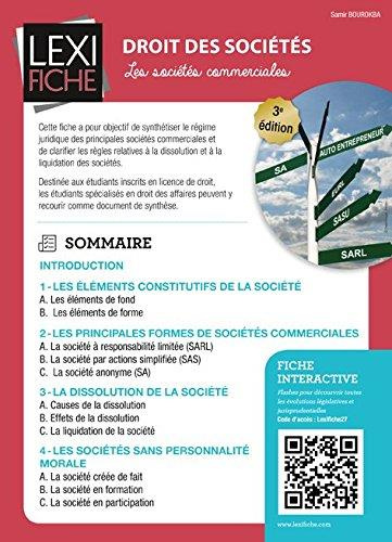 Emprunter Droit des sociétés. Les sociétés commerciales, 3e édition livre