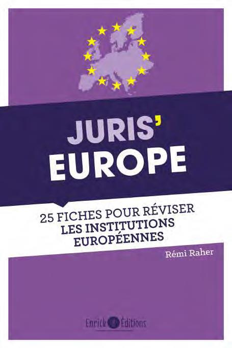 Emprunter Juris' Europe. 25 fiches pour comprendre et réviser les institutions européennes livre