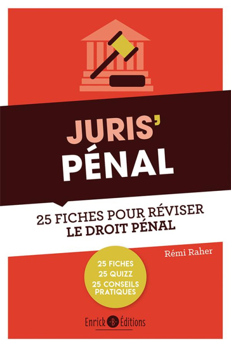 Emprunter Juris' Pénal. 25 fiches pour comprendre et réviser le droit pénal général livre