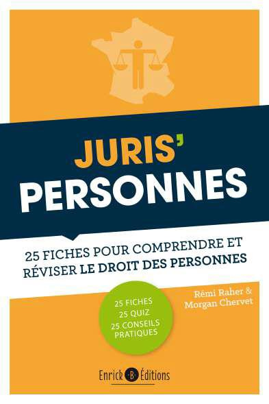 Emprunter Juris'Personnes. 25 fiches pour comprendre et réviser le droit des personnes livre