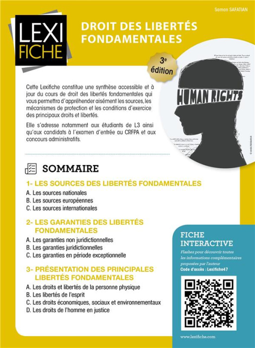 Emprunter Droit des libertés fondamentales. 3e édition livre