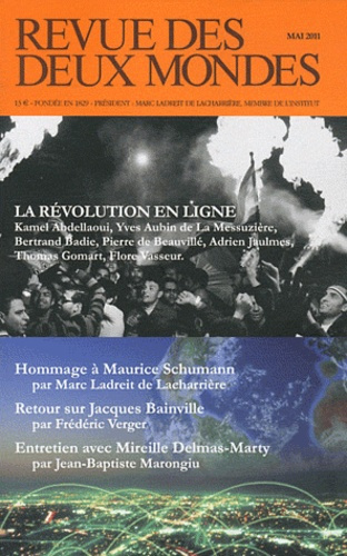 Emprunter Revue des deux Mondes Mai 2011 : La révolution en ligne livre