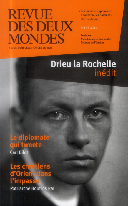 Emprunter Revue des deux Mondes Mars 2014 : Drieu la Rochelle livre