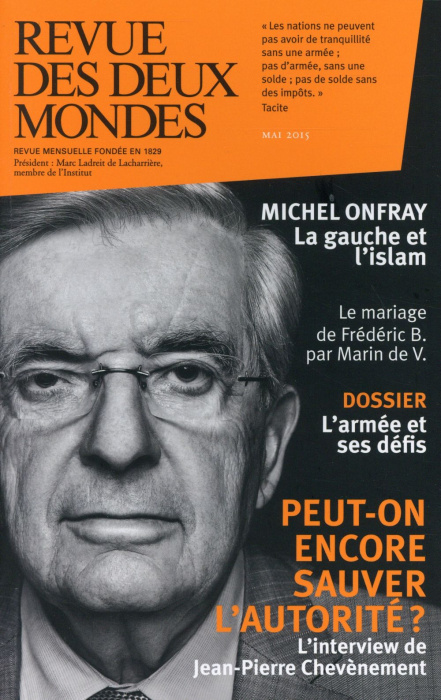 Emprunter Revue des deux Mondes Mai 2015 : L'armée et ses défis livre