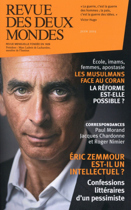 Emprunter Revue des deux Mondes Juin 2015 : L'islam face au Coran. La réforme est-elle possible ? livre