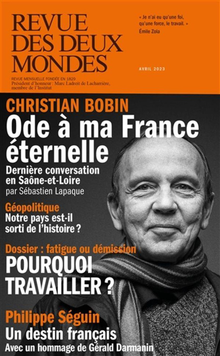 Emprunter Revue des deux Mondes Avril 2023 : Fatigue ou démission : Pourquoi travailler ? livre