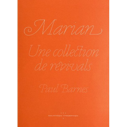 Emprunter Marian. Une collection de revivals livre