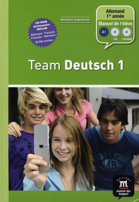Emprunter Allemand 1re année Team Deutsch 1. Avec 1 CEDEROM 1 CD AUDIO livre