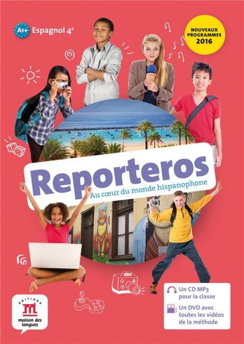 Emprunter REPORTEROS 4E - PACK CD DVD - AU COEUR DU MONDE HISPANOPHONE livre