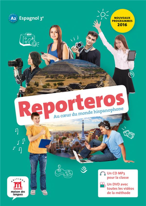 Emprunter REPORTEROS 3E - PACK CD DVD - AU COEUR DU MONDE HISPANOPHONE livre