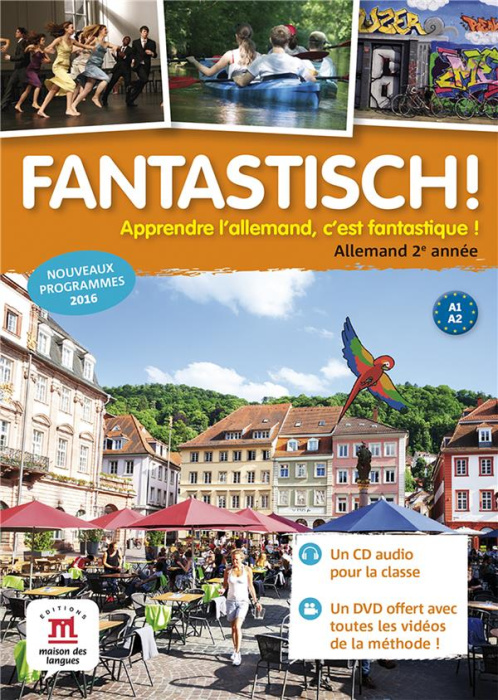 Emprunter Allemand 2e année A1-A2 Fantastisch! 1 DVD 2 CD AUDIO livre