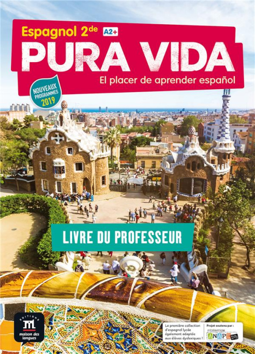 Emprunter Espagnol 2de A2 Pura Vida. Livre du professeur, Edition 2019 livre