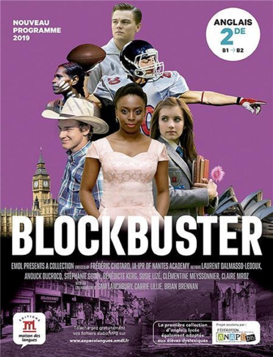 Emprunter Anglais 2de B1>B2 Blockbuster. Edition 2019 livre