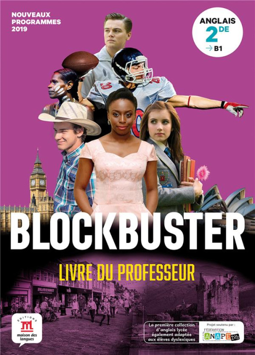 Emprunter Anglais 2de Blockbuster. Livre du professeur, Edition 2019 livre