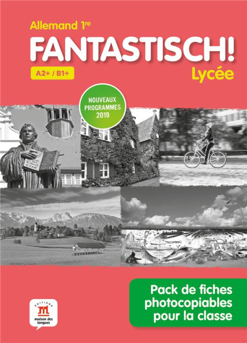Emprunter Allemand 1re A2 /B1 Fantastisch! Lycée. Pack de fiches photocopiables pour la classe, Edition 2019 livre