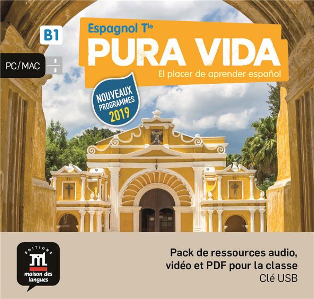 Emprunter PURA VIDA TERMINALE - CLE USB (AUDIO VIDEO) - EL PLACER DE APRENDER ESPANOL livre