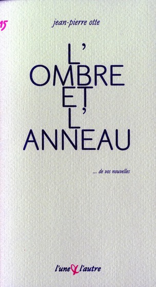 Emprunter L'ombre et l'anneau livre