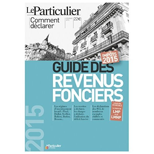 Emprunter GUIDE DES REVENUS FONCIERS IMPOT 2016 FEVRIER 2016 - IMPOT 2016. livre