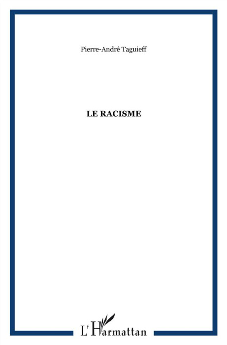 Emprunter Le Racisme livre