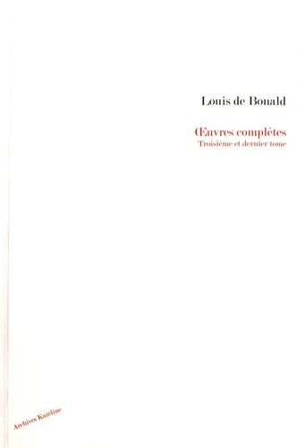 Emprunter Oeuvres complètes. Tome 3 livre