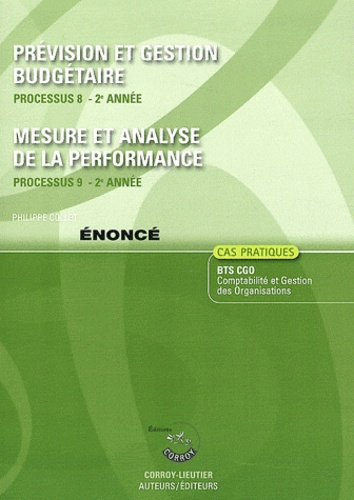 Emprunter PREVISION ET GESTION BUDGETAIRE - MESURE ET ANALYSE DE LA PERFORMANCE ENONCE - P livre