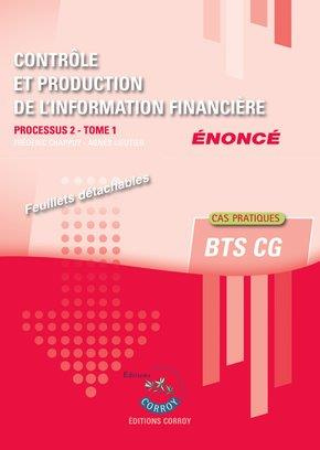 Emprunter Contrôle et production de l'information financière Enoncé. Tome 1, Edition 2019-2020 livre