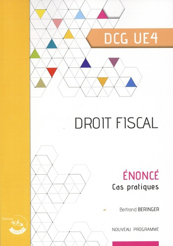 Emprunter Droit fiscal DCG 4. Enoncé, cas pratique, Edition 2019-2020 livre