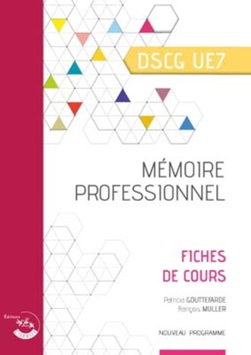 Emprunter Mémoire professionnel DSCG 7. Fiches de cours livre