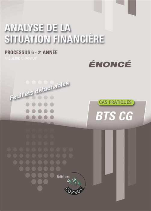 Emprunter ANALYSE DE LA SITUATION FINANCIERE - ENONCE - PROCESSUS 6 - 2EME ANNEE. CAS PRATIQUES DU BTS CG livre