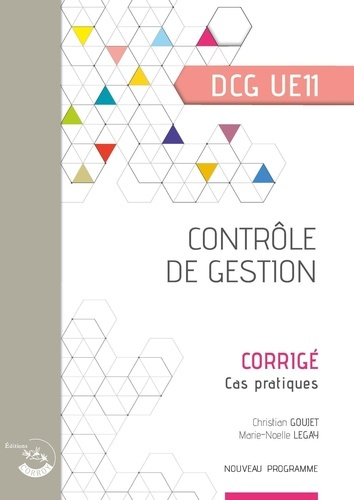 Emprunter Contrôle de gestion DCG UE11. Corrigé, Edition 2020-2021 livre