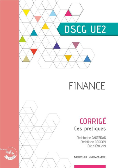 Emprunter Finance UE2 du DSCG. Corrigé, Edition 2020-2021 livre
