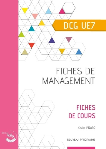 Emprunter Fiches de management DCG UE7. Fiches de cours, Edition 2020-2021 livre