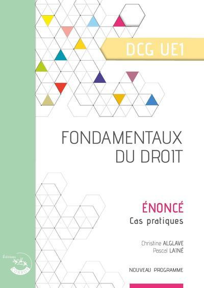 Emprunter Fondamentaux du droit DCG UE1. Enoncé, Edition 2021-2022 livre