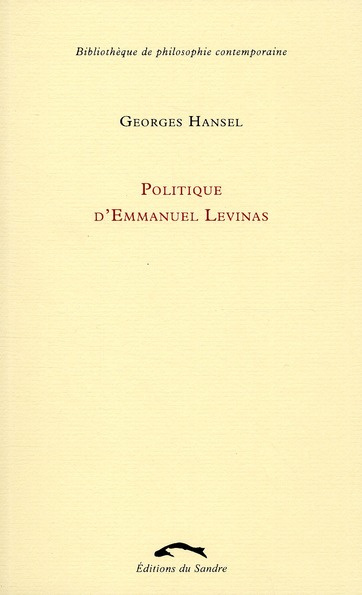 Emprunter POLITIQUE D'EMMANUEL LEVINAS livre