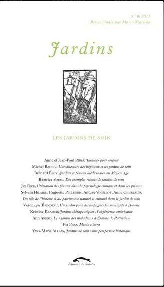 Emprunter Jardins N° 6, 2015 : Le soin livre