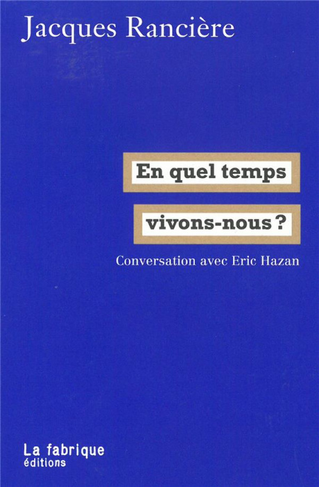 Emprunter En quel temps vivons-nous ? livre